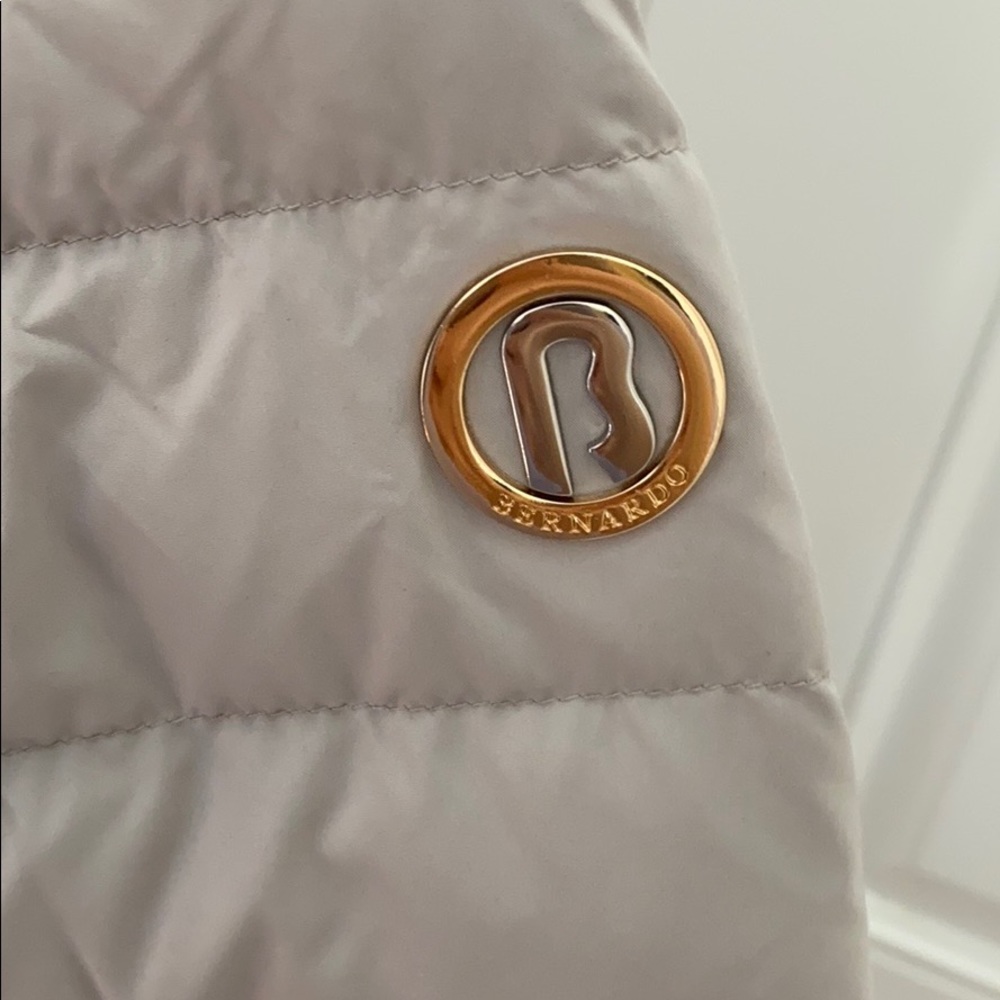 Bernardo Front Zip Hooded Fleece Lined Jacket - Picture 5 of 7